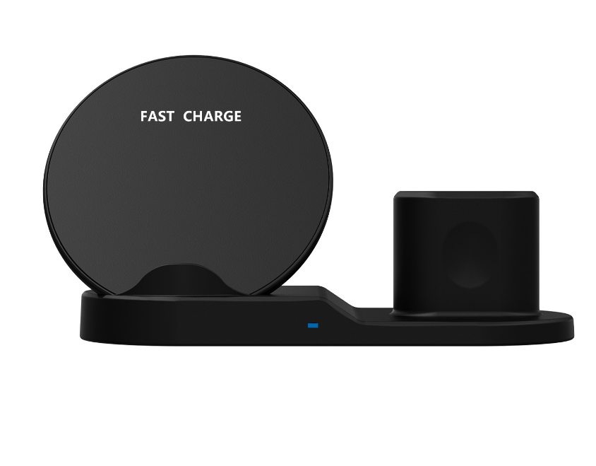 3 in1 10W Qi Wireless Charger Dock Station Fast Charging for Apple Watch 1 2 3 4 For iPhone XR XS Max For Samsung S9 For AirPods