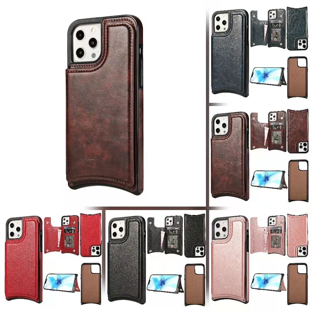 iPhone 13 & 14 phone leather phone case