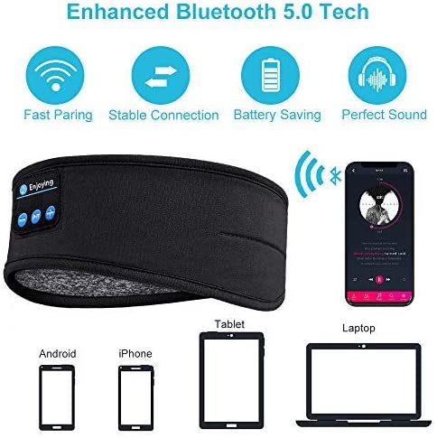 Bluetooth earphone with Eye Mask