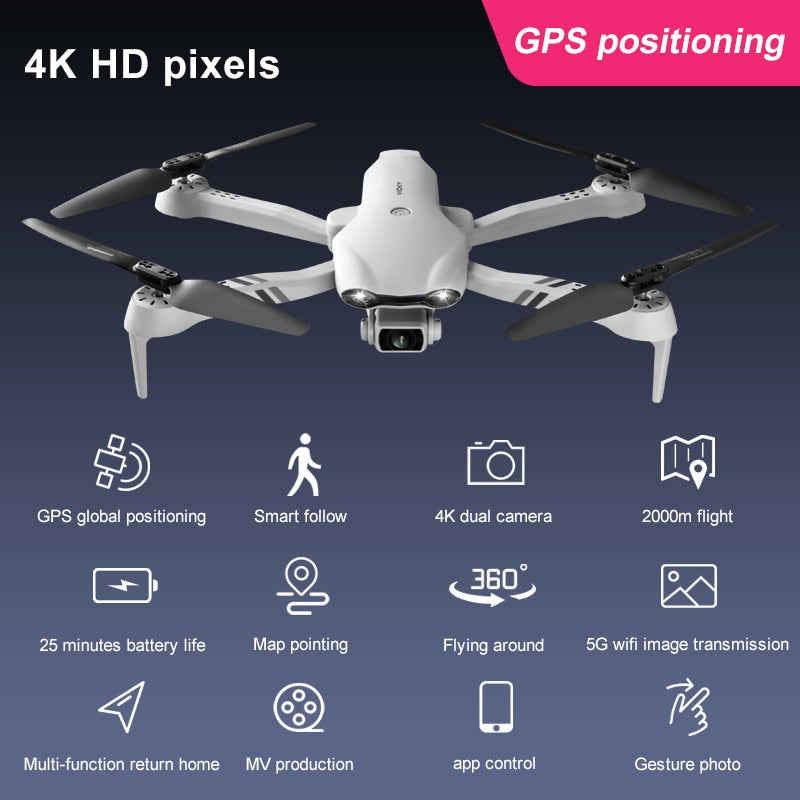 Dual Camera GPS drone