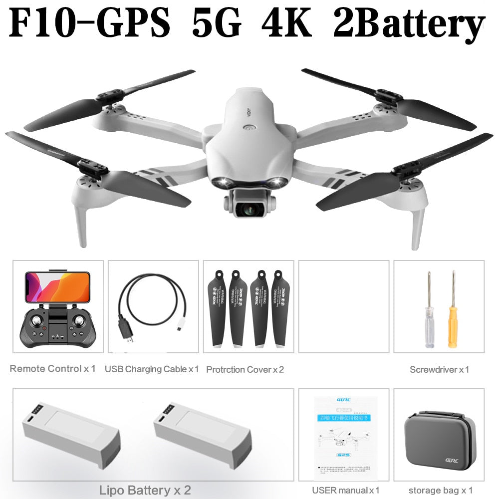 Dual Camera GPS drone