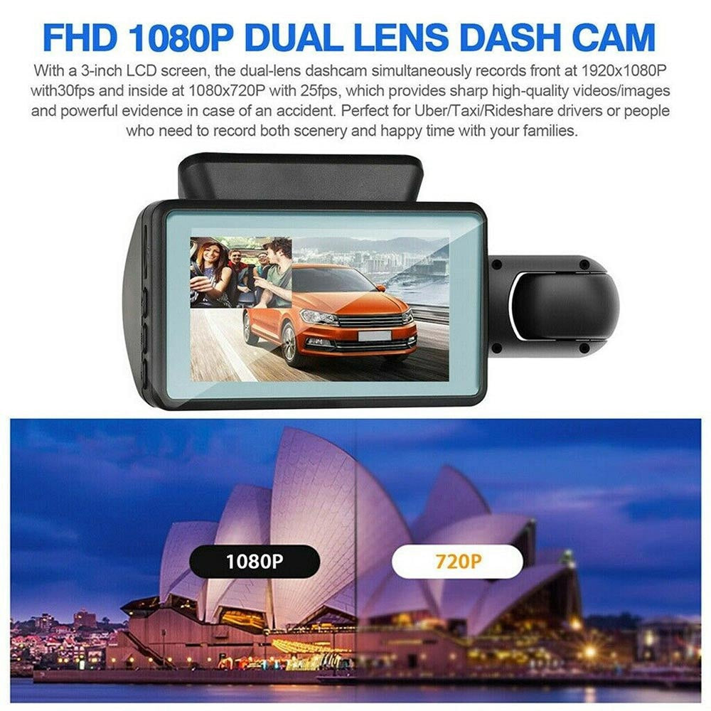 Dual Camera  Dashcam