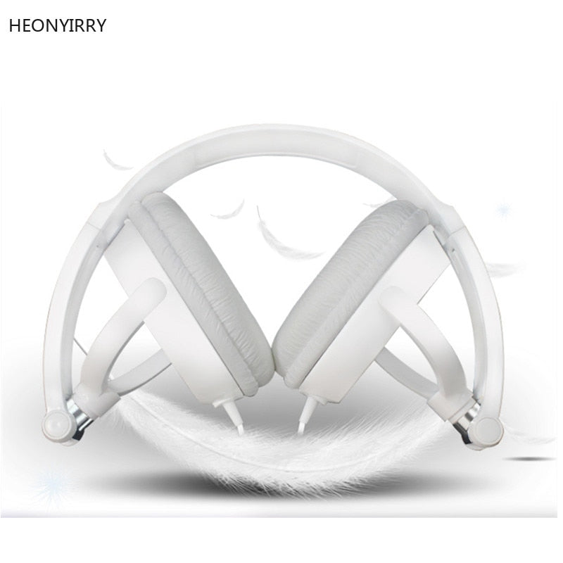 Wired Headphones With Microphone Over Gaming Ear Headsets Bass HiFi Music Stereo Earphone For Sony Xiaomi Huawei PC XBOX PS WII